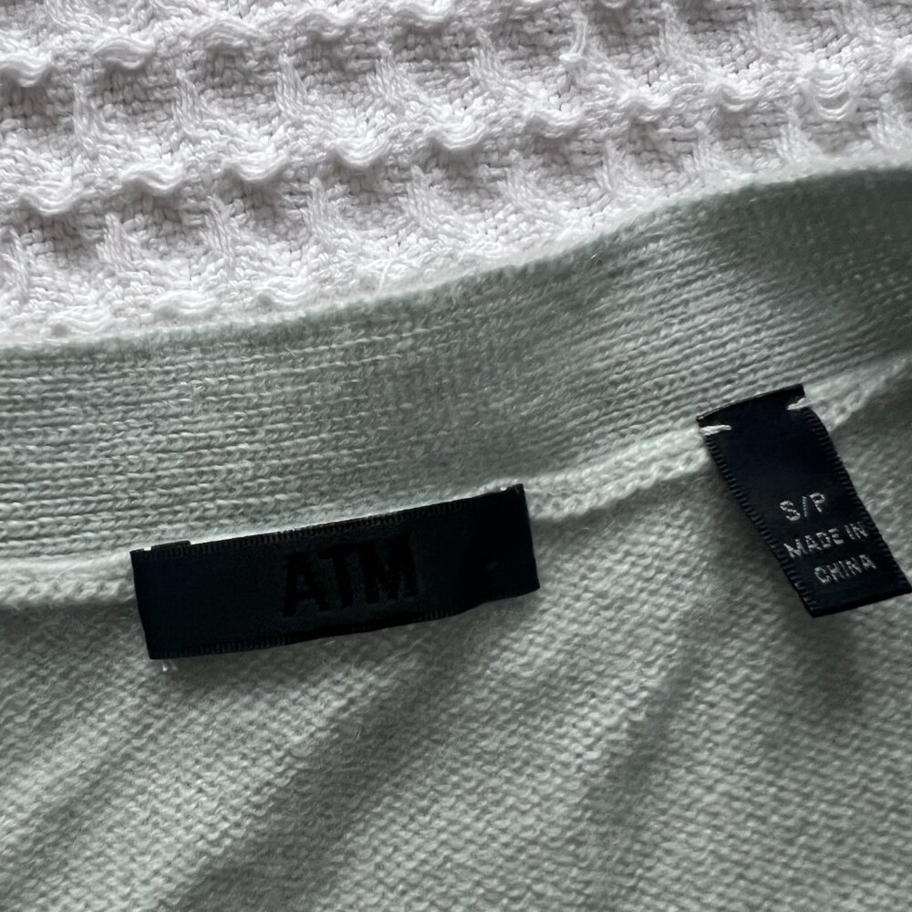 ATM Anthony Thomas Melillo Cashmere Cardigan Sweater - Picture 3 of 5